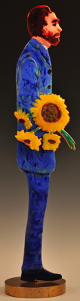 Van Gogh with Sunflowers